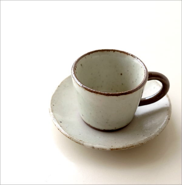 カップ ソーサー おしゃれ 陶器 和食器 ティーカップ ソーサー コーヒーカップ ソーサー 日本製 美濃焼 シンプル 和風 和 ガレット カップ ソーサー Kyt2517 ギギliving