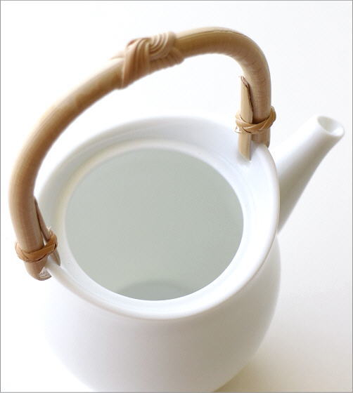 土瓶 美濃焼き 陶器 おしゃれ 急須 白 茶こし付き きゅうす ティーポット 日本製 白磁土瓶 カノン Kyt5119 ギギliving