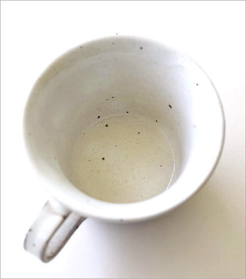 粉引削ぎ目 反り型スープカップ(3)