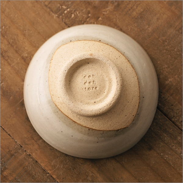 粉引 クラウドご飯茶碗(4)