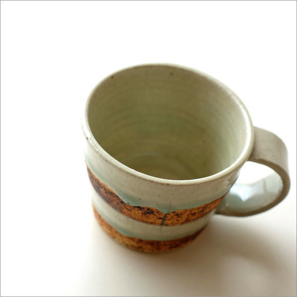 青磁コーヒーマグカップ