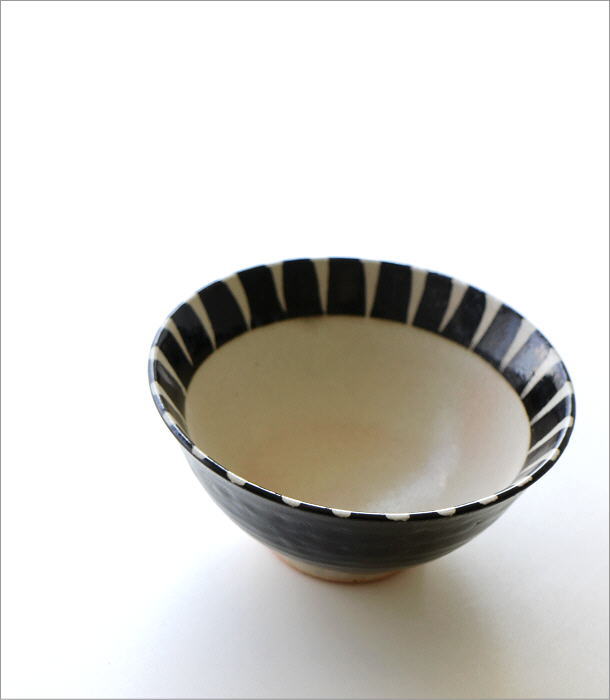 黒化粧十草 ごはん茶碗(1)