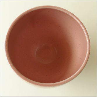 和陶器フリーカップ 桃(4)