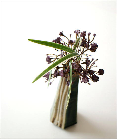 織部面取り一輪挿し(1)