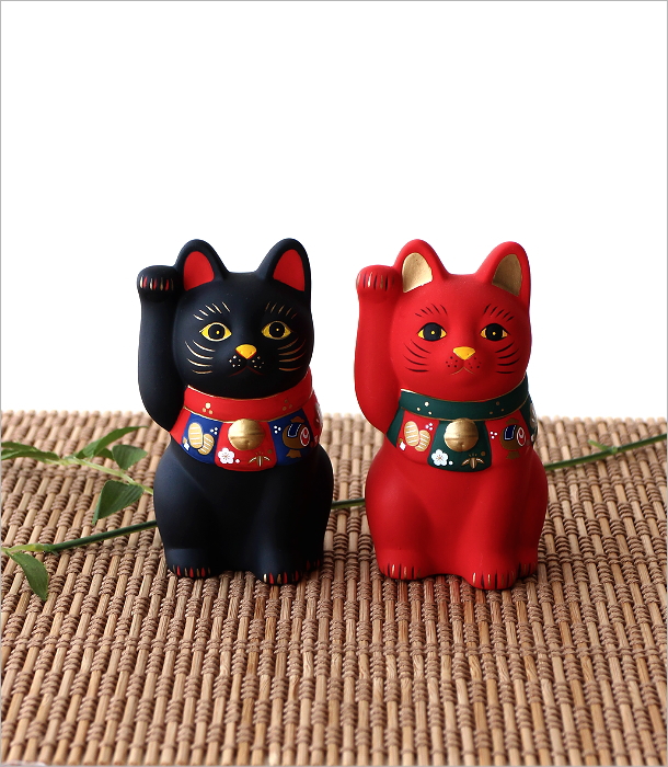 小さな福尽くし招き猫 2カラー(1)