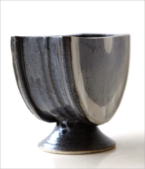 花器 陶器 和陶器ベース 二(3)