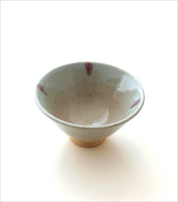 辰砂流し 姫茶碗(1)