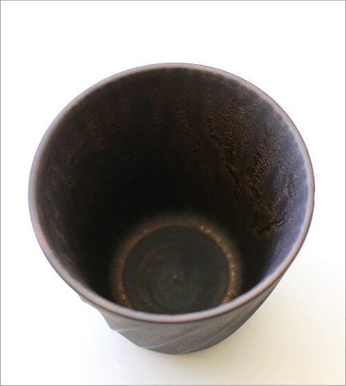 ねじり縞 金彩釉 ビッグフリーカップ(3)