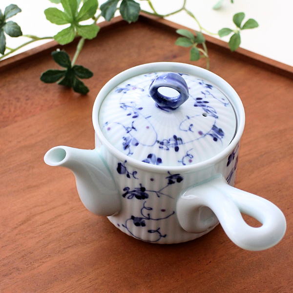 ブルーアラベスク 急須