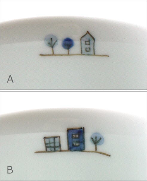 染付 茶碗2タイプ(3)