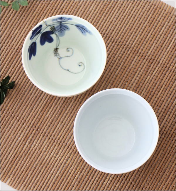 絵付け煎茶椀 2タイプ(2)