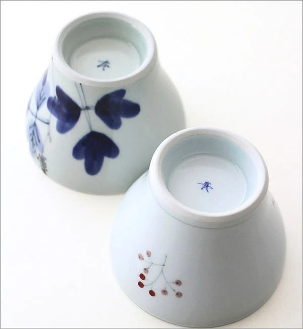 絵付け煎茶椀 2タイプ(3)