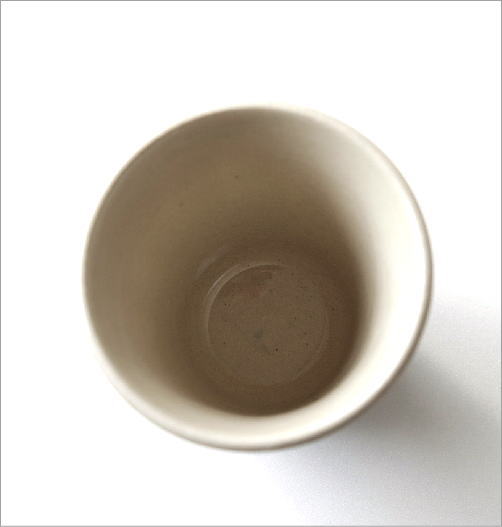アメ釉面取湯のみ(3)