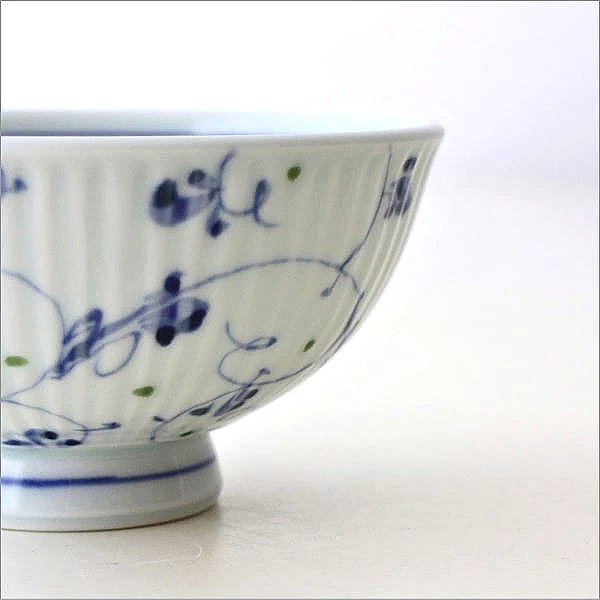 ブルーアラベスク 夫婦茶碗(4)