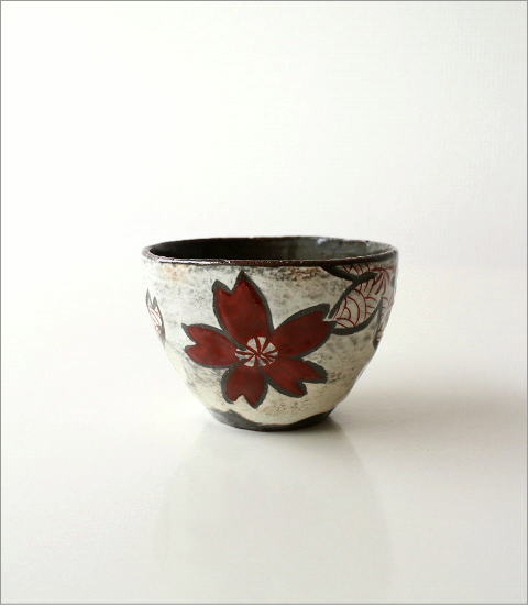 粉引波桜煎茶 2カラー(2)