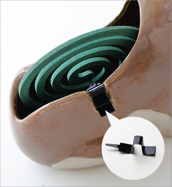 陶器の蚊遣り 柴犬 2カラー(5)