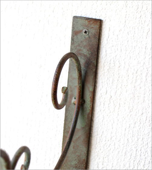 シャビーアイアンのウォールハンギング(2)