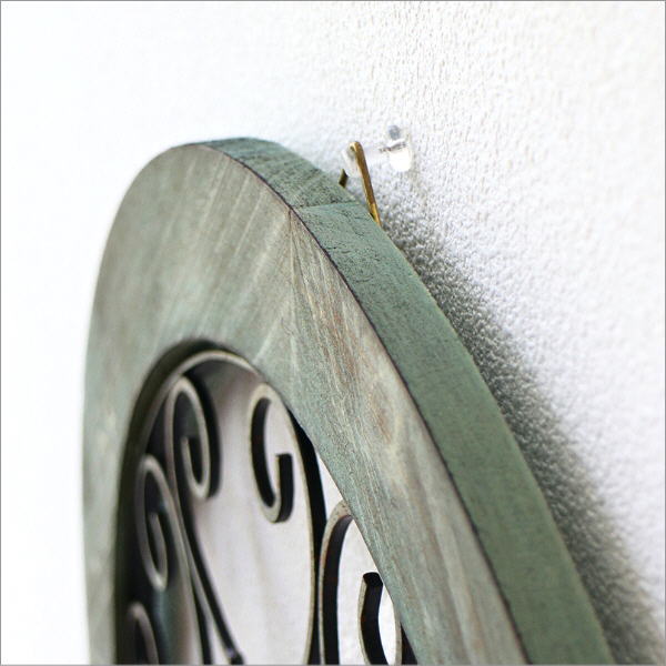 アイアンとウッドの壁飾り ウインドウアーチ(5)