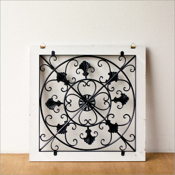 アイアンのウォールデコ フレームC(6)