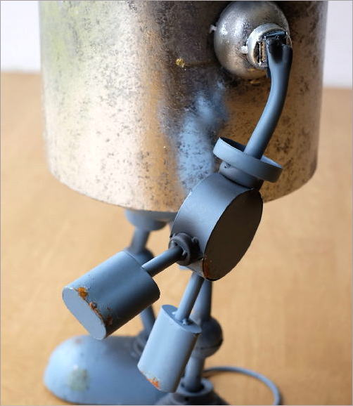 ロボット ブリキ 置物 メタルロボ オブジェ シャビー風 おしゃれ ロボット ブリキ 置物 メタルロボ オブジェ シャビー風 おしゃれ