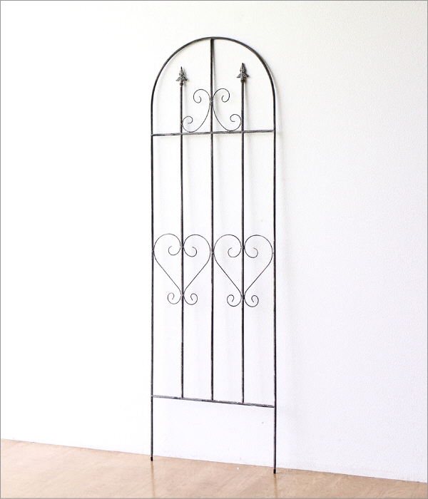 シャビーなアイアンアーチトレリス(6)