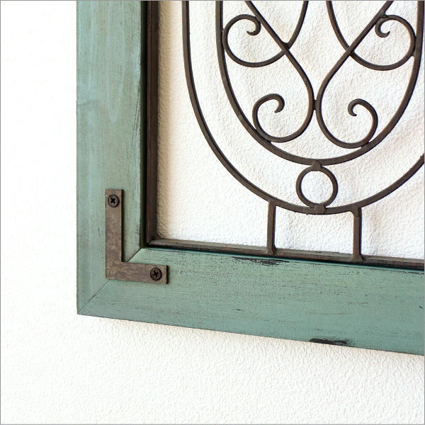 アイアンのウォールデコ フレーム C(3)