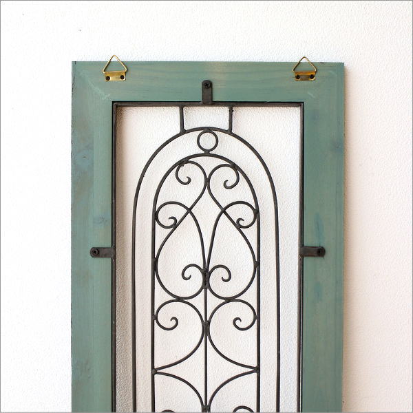 アイアンのウォールデコ フレーム C(4)