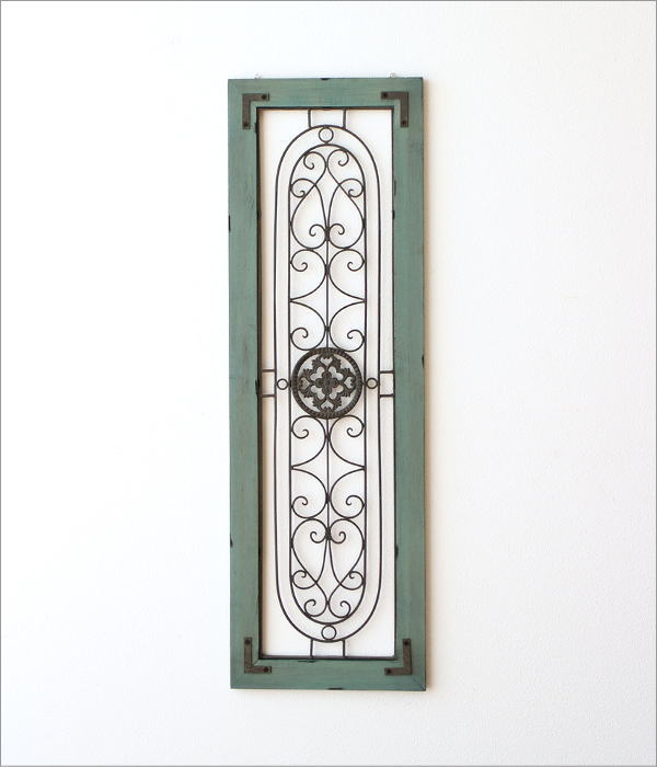 アイアンのウォールデコ フレーム C(6)