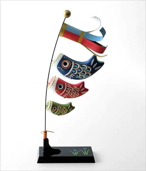 はりこ細工の鯉のぼり 風(6)