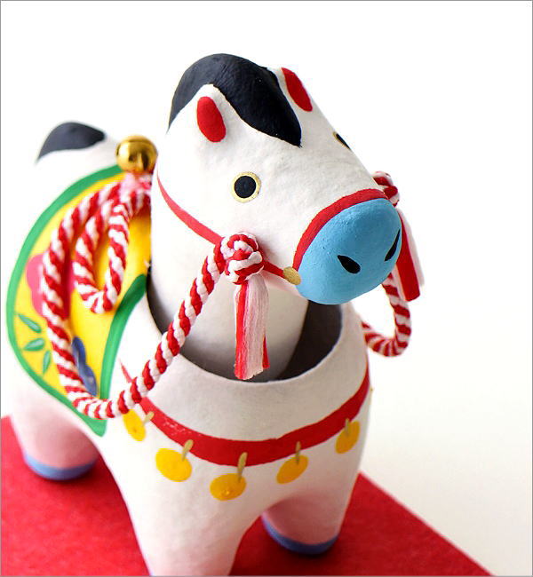 張り子の幸福干支午(2)