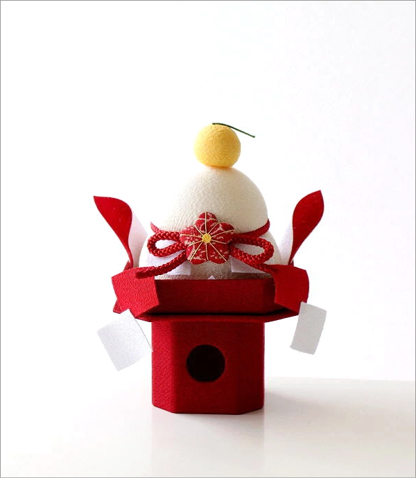 ちりめん細工 三宝鏡餅(7)