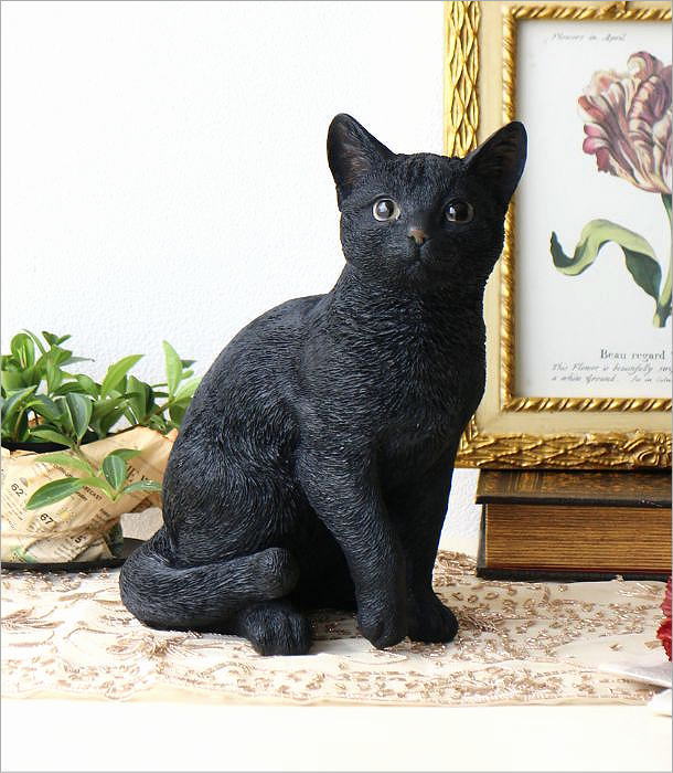 黒ねこのオブジェ(1)