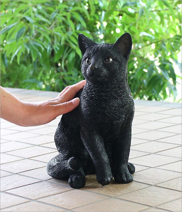 黒ねこのオブジェ(4)