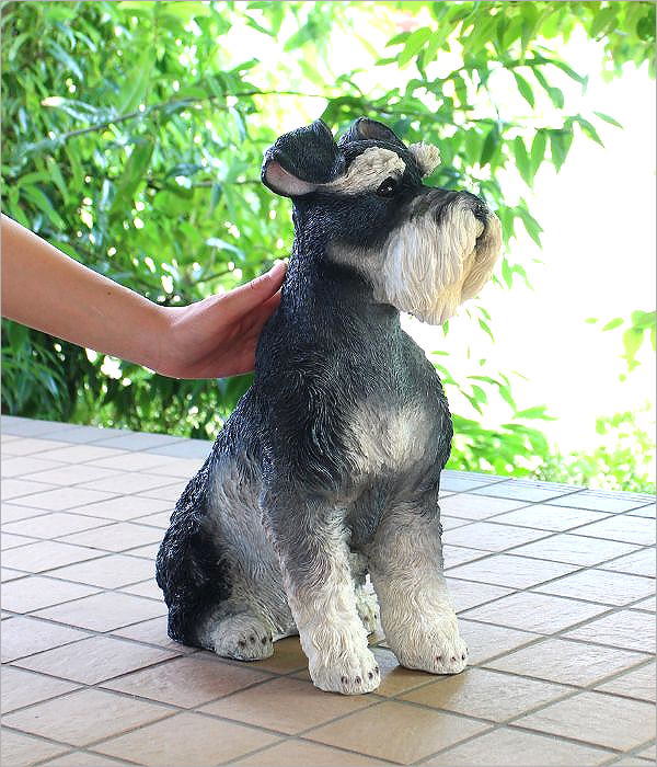 シュナウザーのオブジェ(4)