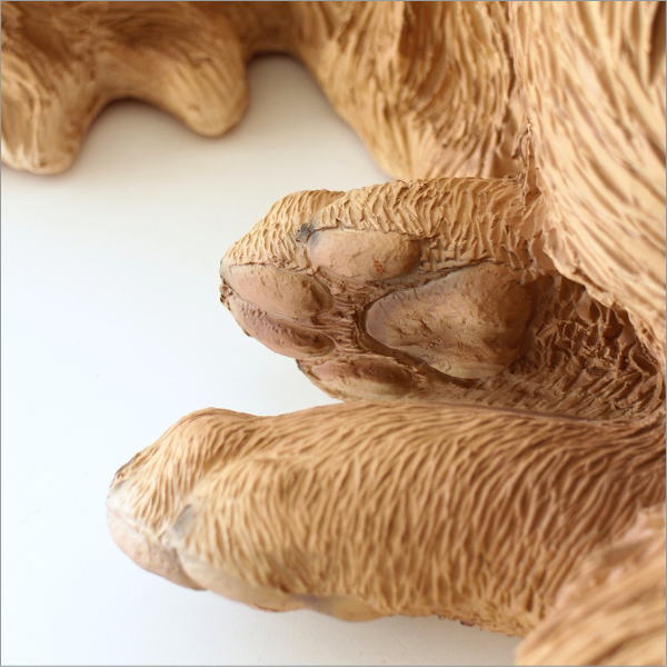 ゴールデンレトリバーのオブジェ リラックス(8)