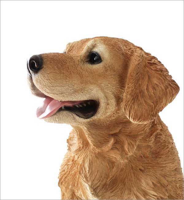 犬 置物 屋外 玄関 リアル 大型 大きい オブジェ ドッグオーナメント