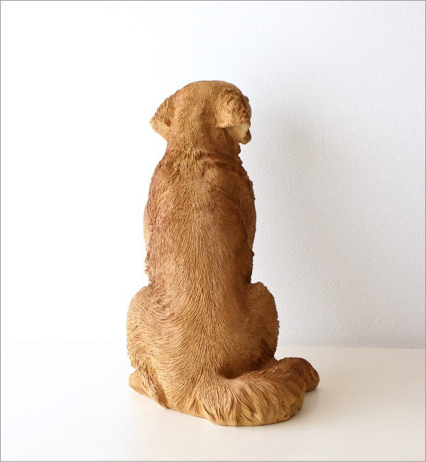 犬 置物 屋外 玄関 リアル 大型 大きい オブジェ ドッグオーナメント