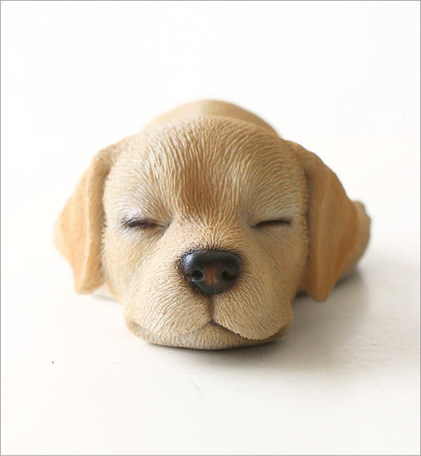 スヤスヤ子犬の置物(2)
