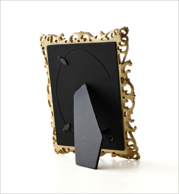 フォトフレーム アンティークゴールドローズ(4)