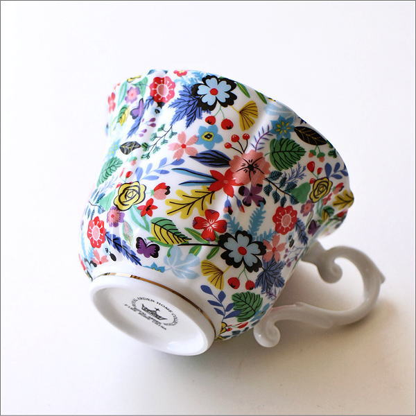 フラワーカップ＆ソーサー(4)