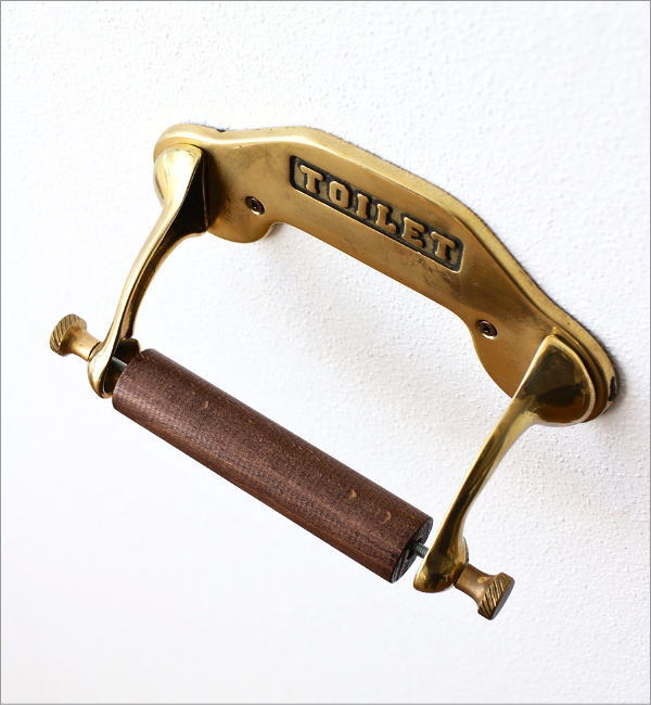 レトロな真鍮のペーパーホルダー B(3)