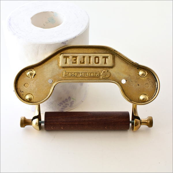 レトロな真鍮のペーパーホルダー B(6)
