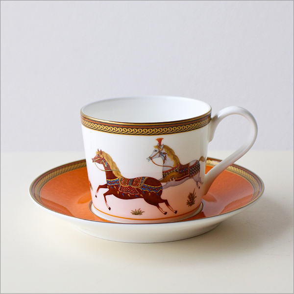 エレガントなカップ＆ソーサー ホース(7)