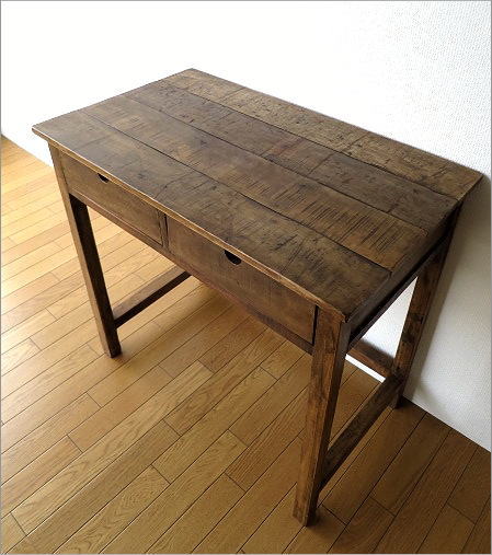 木製の机 古道具-