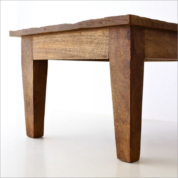 花台 木製 おしゃれ 室内 天然木 無垢材 ミニテーブル ベッド ソファ