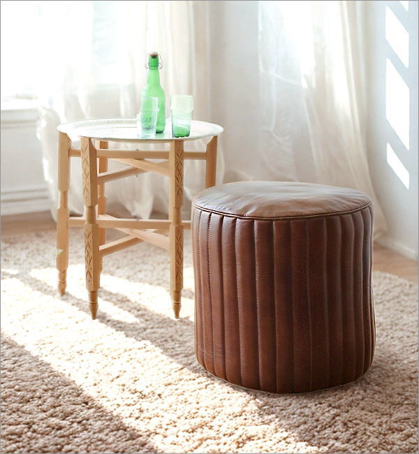 プフクッション スツール おしゃれ レザー 本革 プフ クッション 椅子