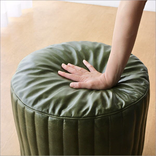 レザークッションスツール 3カラー(7)