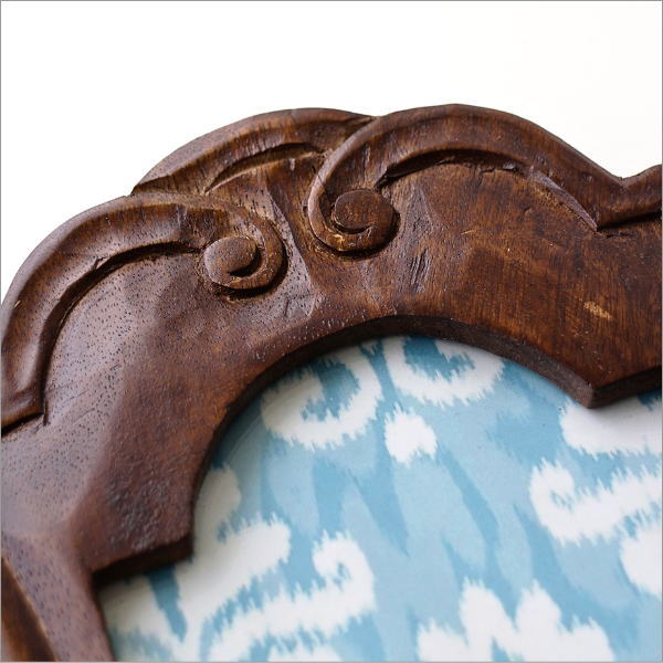 ウッドカービングフォトフレーム(3)