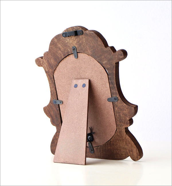 ウッドカービングフォトフレーム(4)