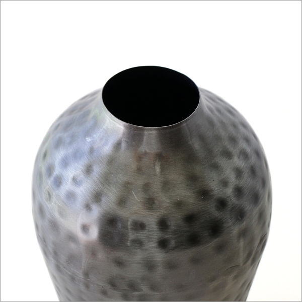 ミニマルな メタル フラワーベース*花瓶 花器 ドライフラワー 花入